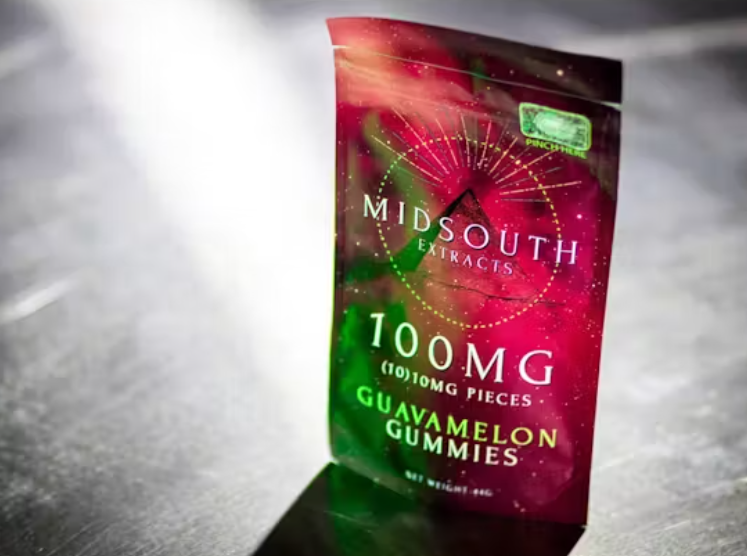 Photograph of product: MSE | 100mg | Guava Melon | Gummies