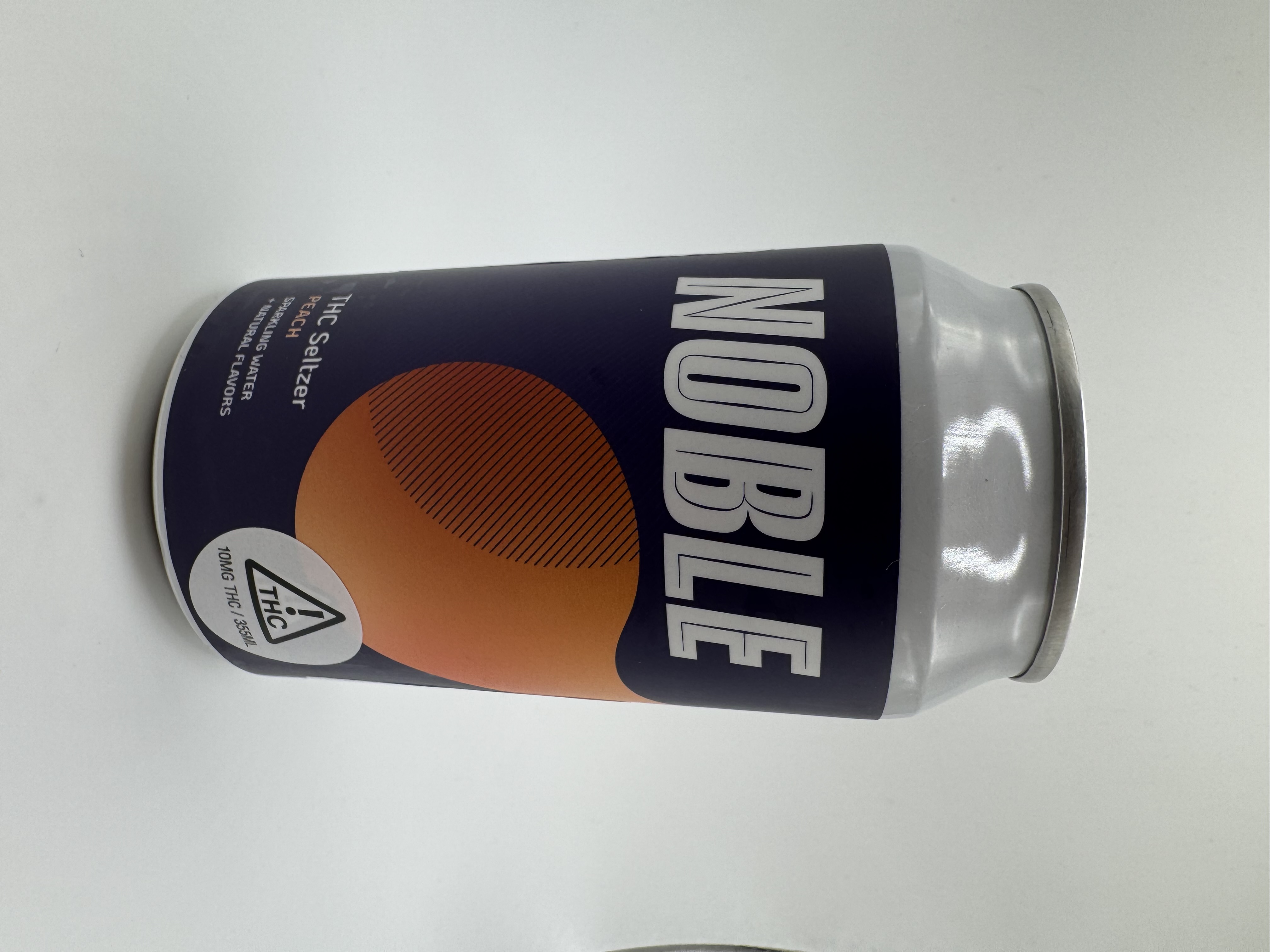 Photograph of product: Peach Seltzer | 10mg | Infused Beverage