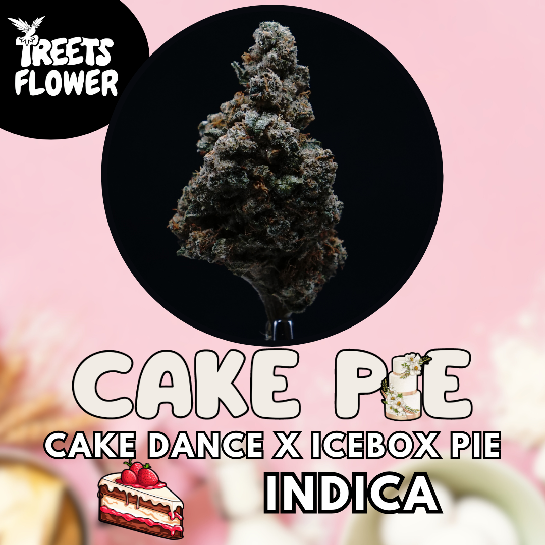 Photograph of product: Flower - Cake Pie - Top Shelf (Bldr) - 28g