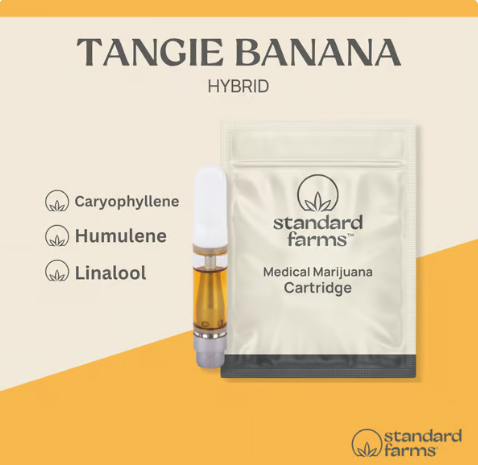 Photograph of product: Tangie Banana | Cartridge | 1g