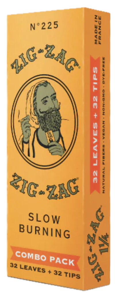 Photograph of product: Zig-Zag French Orange 1 Papers + Tips