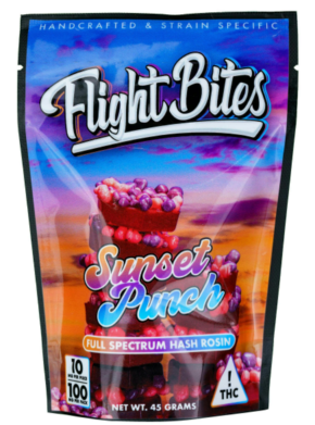 Photograph of product: 10pk Sunset Punch Live Rosin Gummies - Grower's Circle