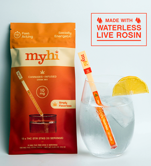 Photograph of product: MyHi | Simply Flavorless STIKS |10 Pack 100mg