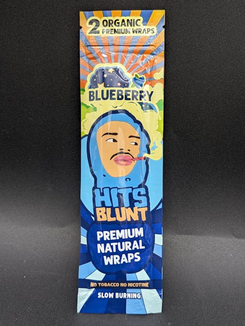 Photograph of product: Hits Blunt - Blueberry Wraps - 