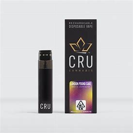Photograph of product: Cru AIO Vape | 1ml | London Pound Cake
