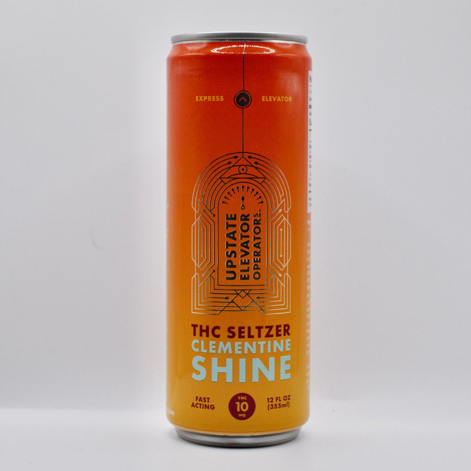 Photograph of product: Clementine Shine Seltzer | 10mg TH-oui