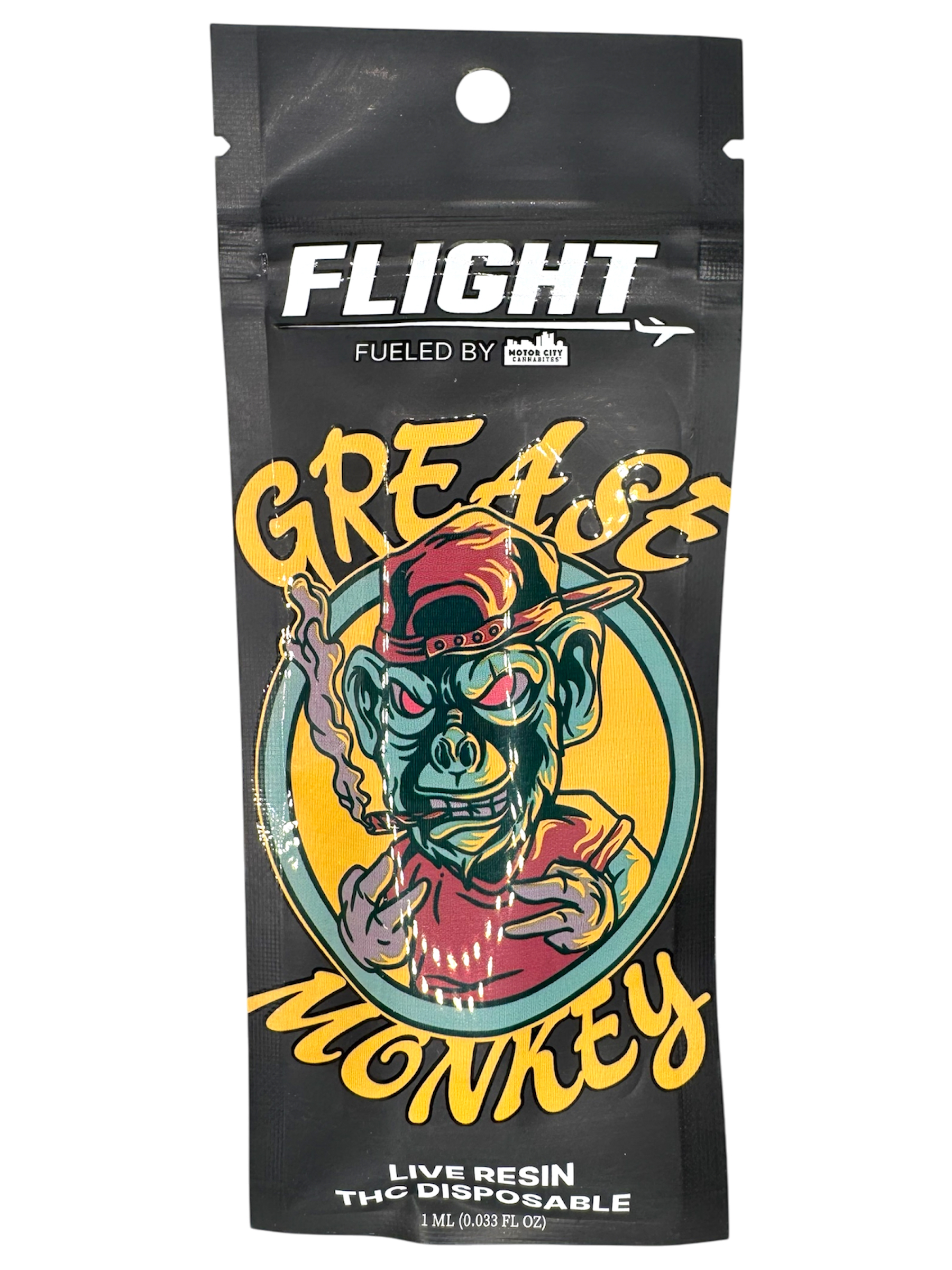 Photograph of product: Grease Monkey Live Resin Disposable