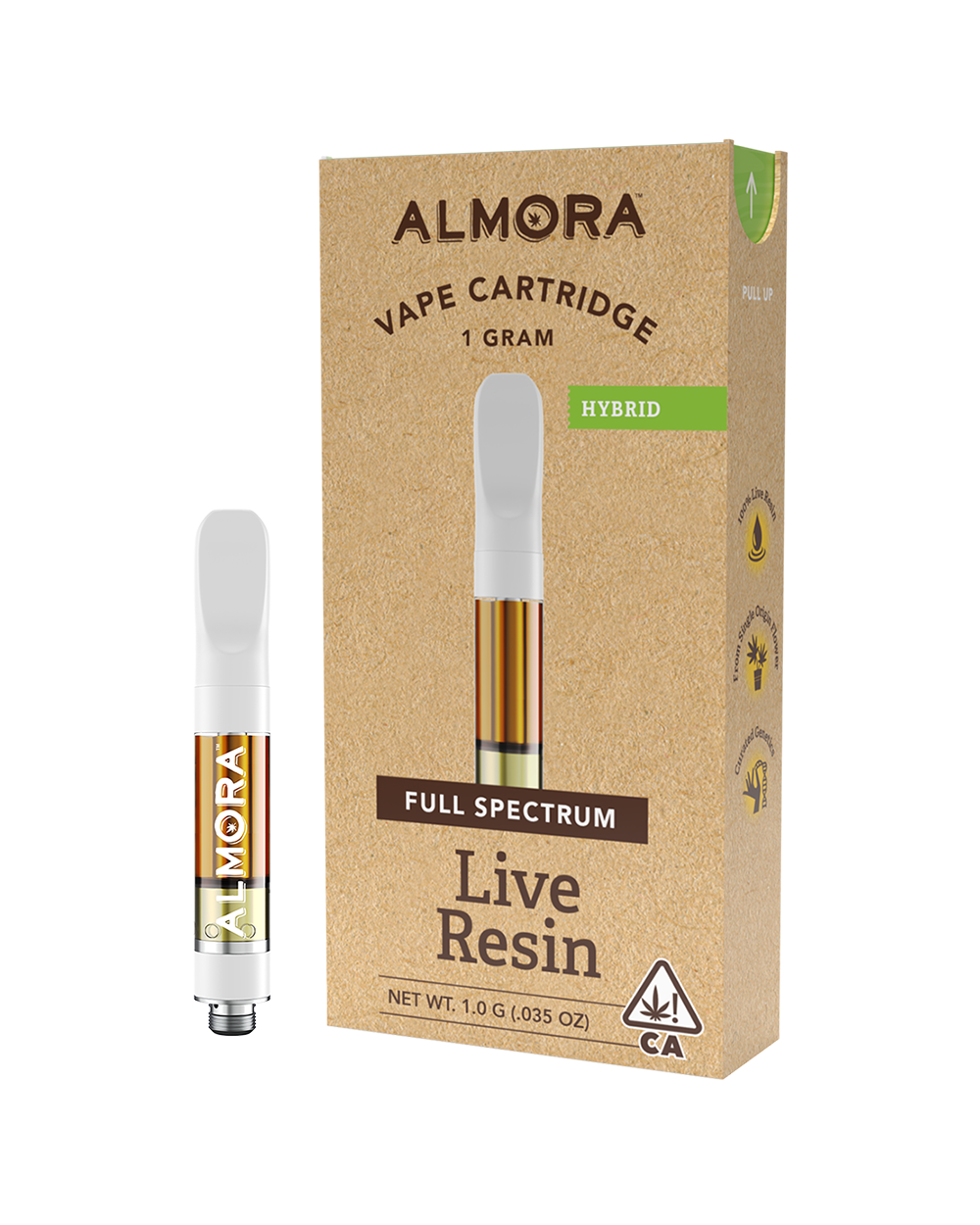 Photograph of product: FATSO (H) LIVE RESIN VAPE CART 1G