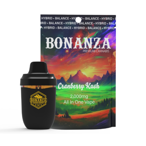 Photograph of product: Bonanza / AIO / Cranberry Kush
