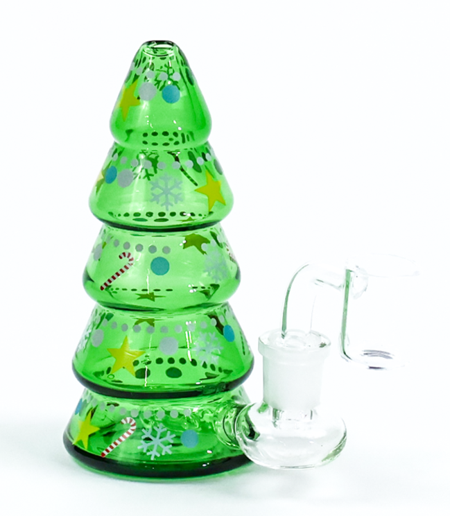 Photograph of product: 5.5" Mirage Stone Dab Rig with Banger