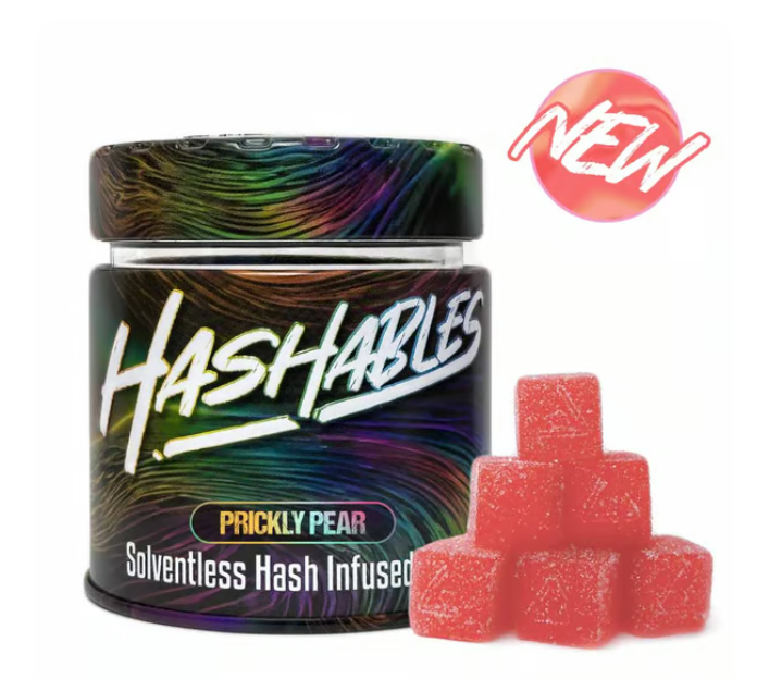 Photograph of product: au chocolatables Prickly Pear-adise 100mg 20pk Gummies