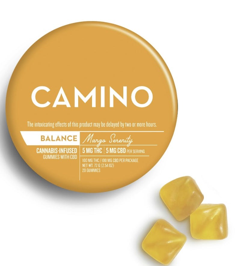 Photograph of product: MANGO SERENITY 1:1 THC/CBD