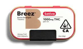 Photograph of product: Breez - 50pk Oui'd Extra Strength Tablets 1000mg