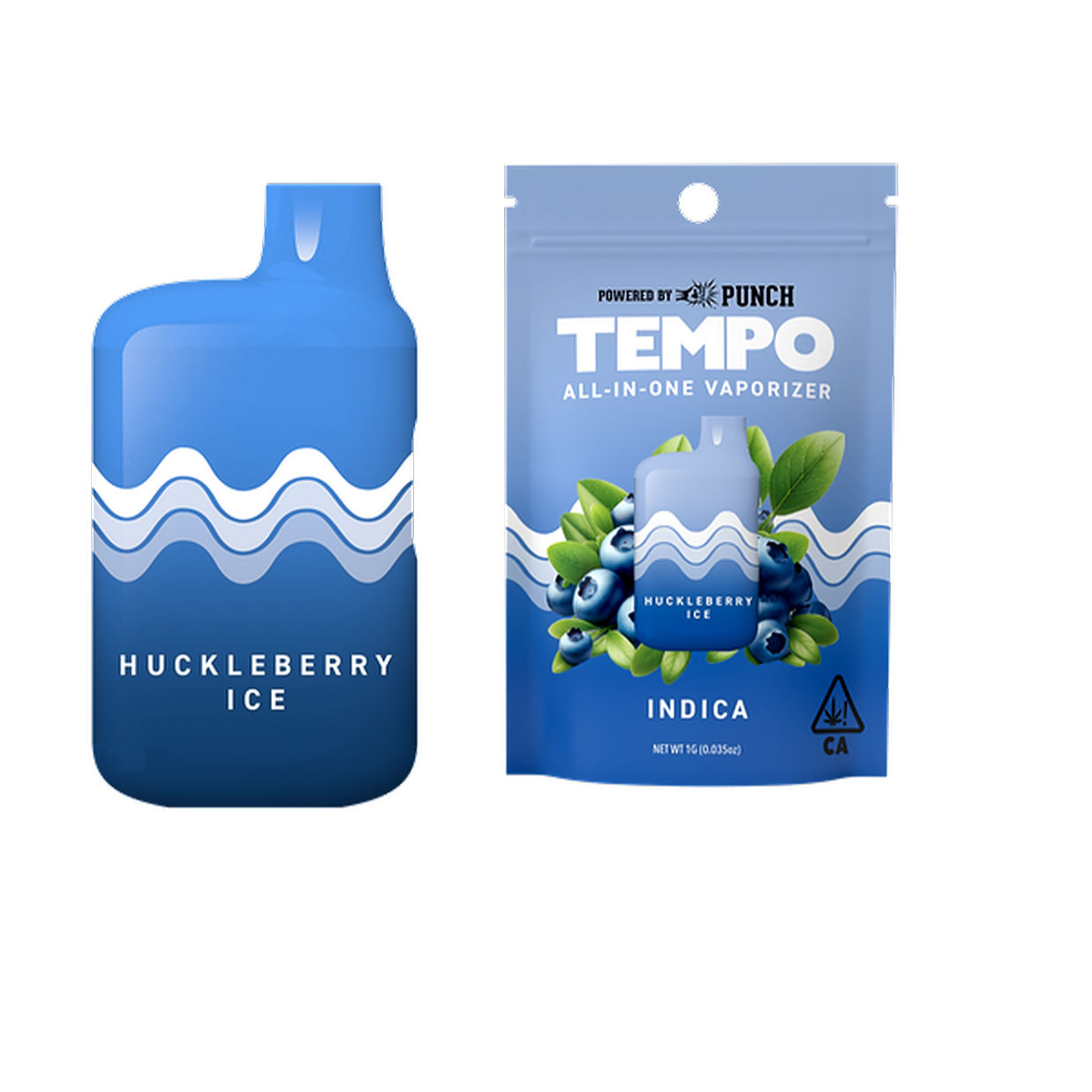 Photograph of product: HUCKLEBERRY ICE | DISPOSABLE | 1G