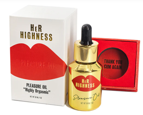 Photograph of product: Her Highness | Pleasure Oil Orgasm Intensifier | CBD 100mg per serving | TH-oui 15mg per serving