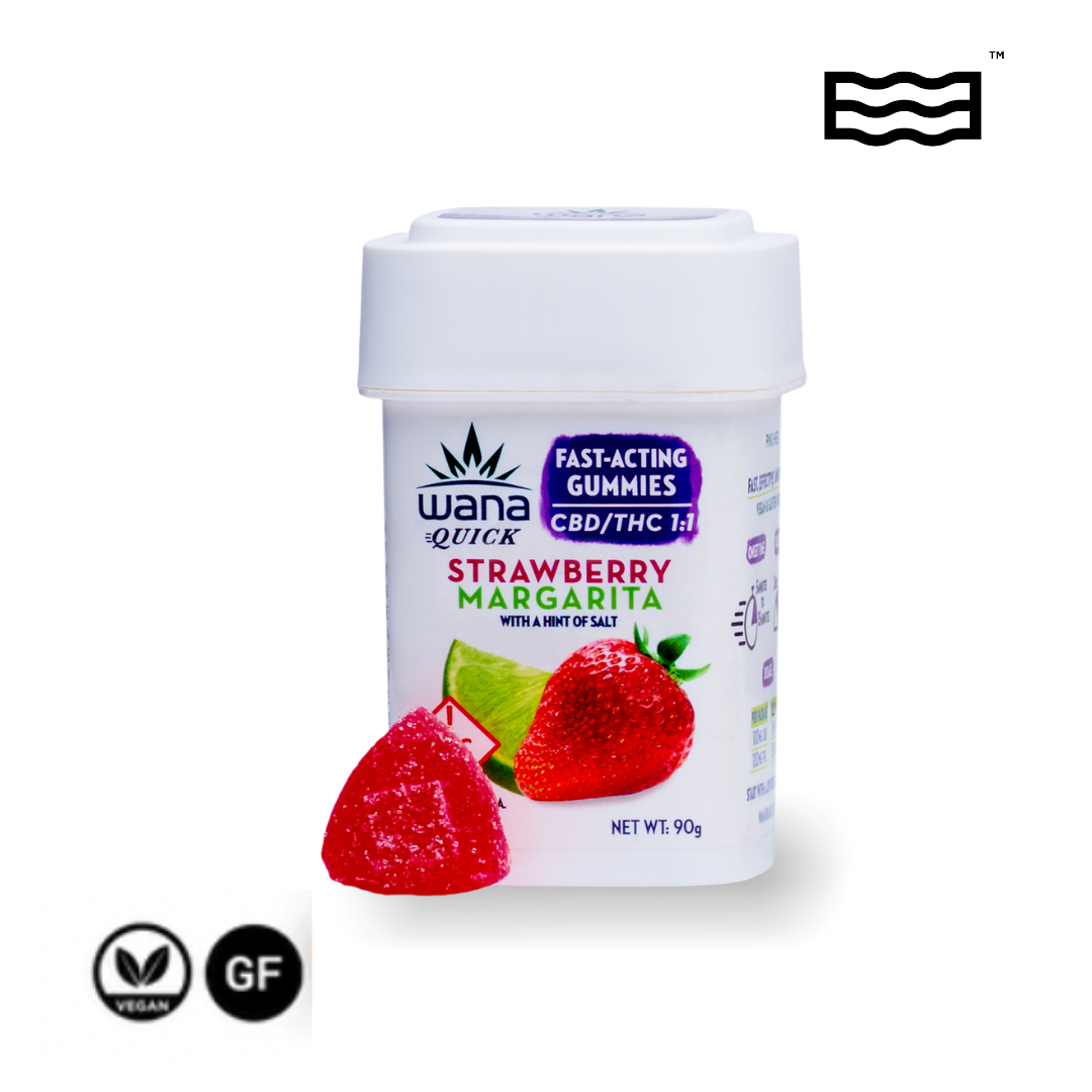 Photograph of product: Wana | 200mg Gummies | Watermelon