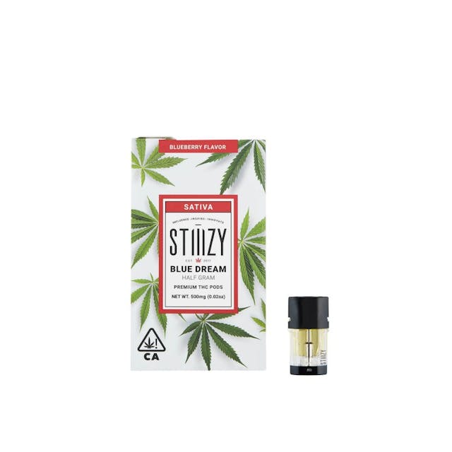 Photograph of product: Blue Dream Pod 0.5g - STIIIZY - Blue Dream Pod 0.5g