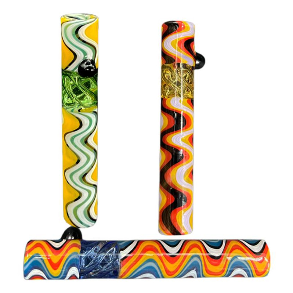 Photograph of product: 4" Super Wigwag Premium Chillum