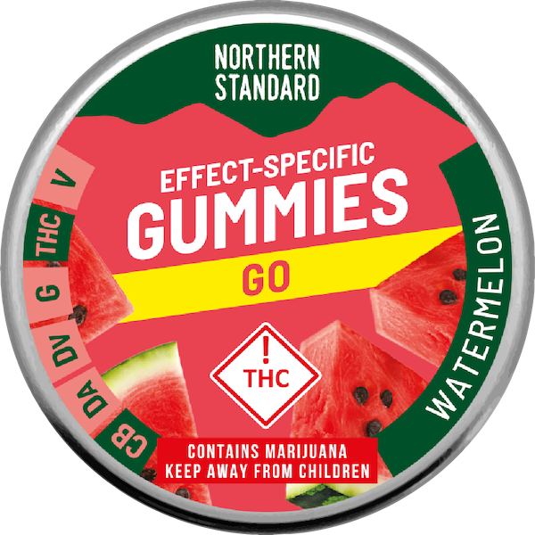 Photograph of Product: Effect Specific Gummies - Go 100mg : 100mg