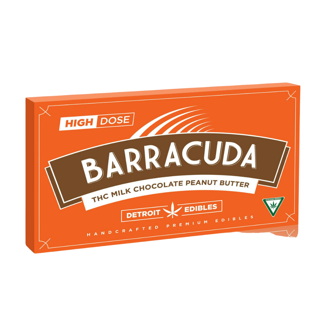 Photograph of product: Barracuda - 200MG Bar - Milk Chocolate Peanut Butter