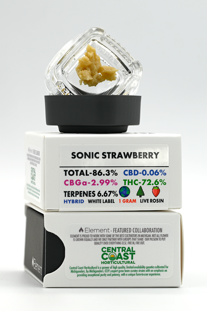 Photograph of product: Element - Live Rosin - - Alien Cookies x Kush Mints #11