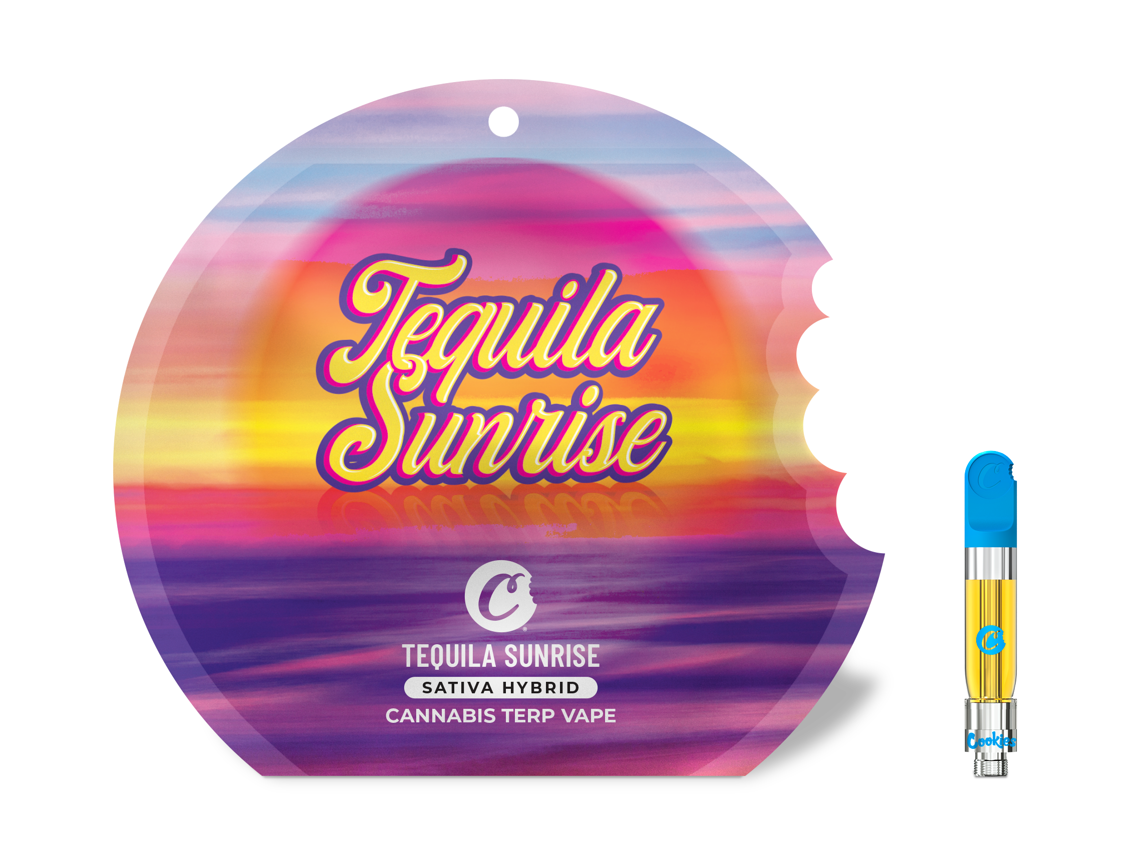 Photograph of product: Cookies - Tequila Sunrise - Cartridge - 1g