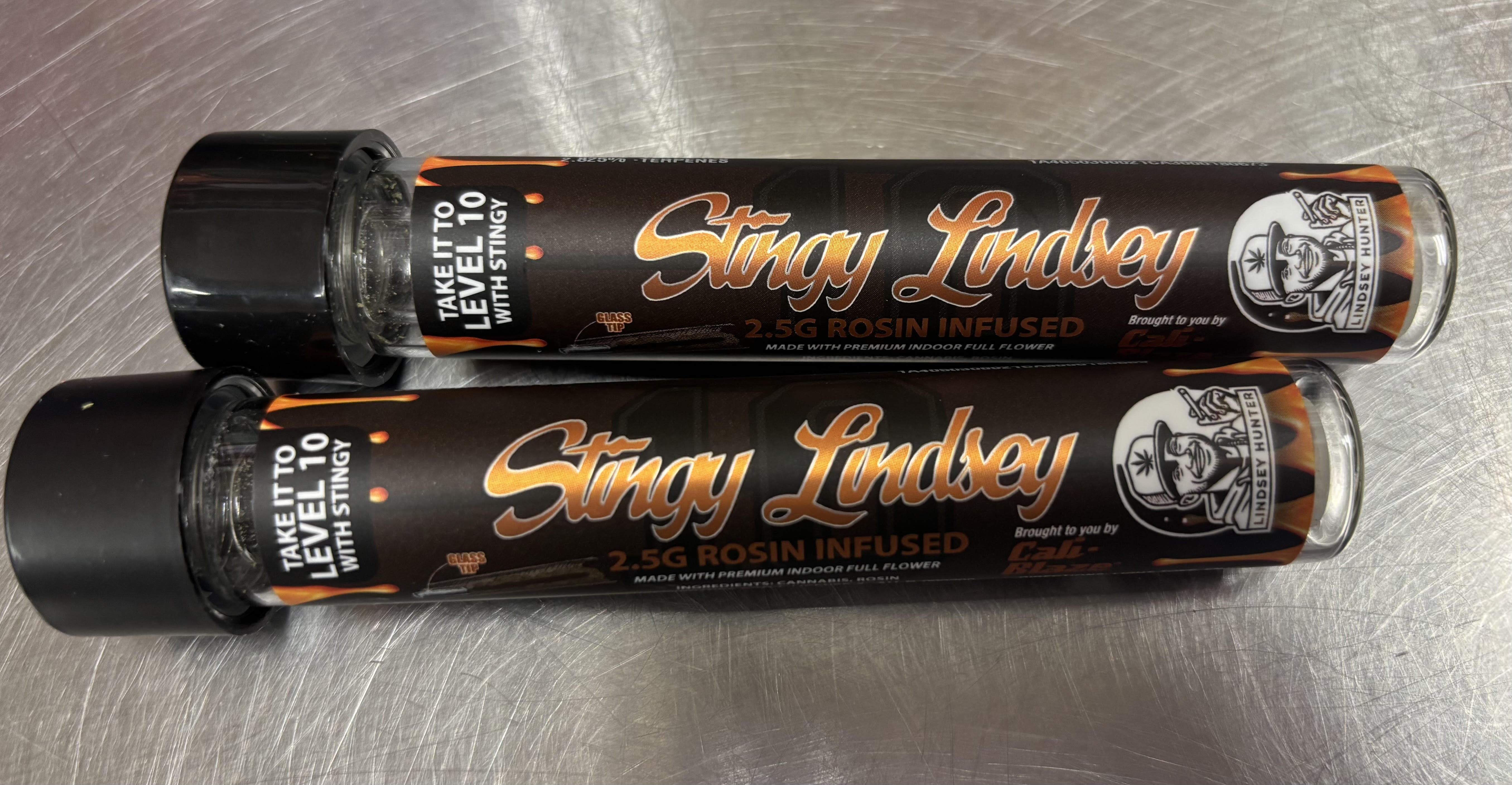 Photograph of product: Stingy Lindsey Mango Mintality Rosin Blunt