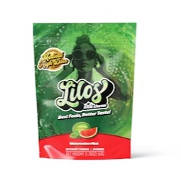 Photograph of product: Lilos Watermelon Mint (H) Fruit Chews 50mg 10pc