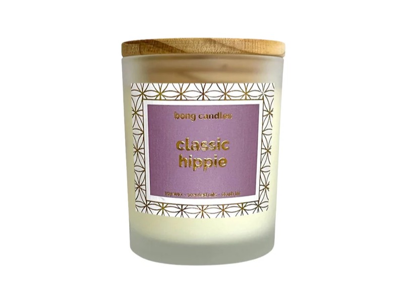 Photograph of product: Classic Hippie Stash Jar Candle