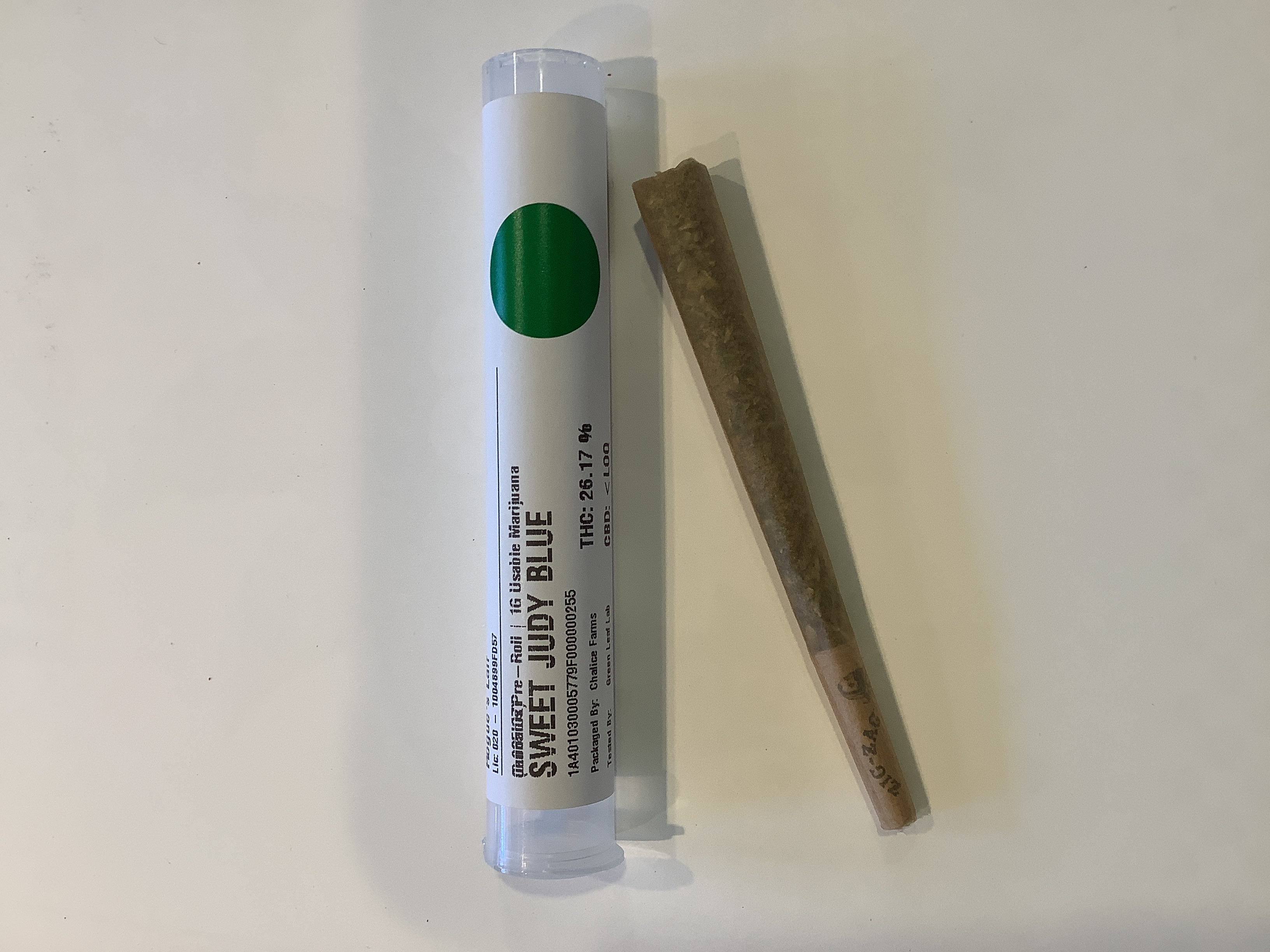 Photograph of product: Belushi's Farm - House Pre-Roll - SWEET JUDY BLUE - H - 2041214492