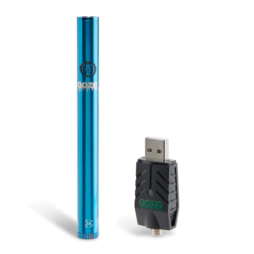 Photograph of product: Ooze Slim Twist Pen 2.0 - Sapphire Blue