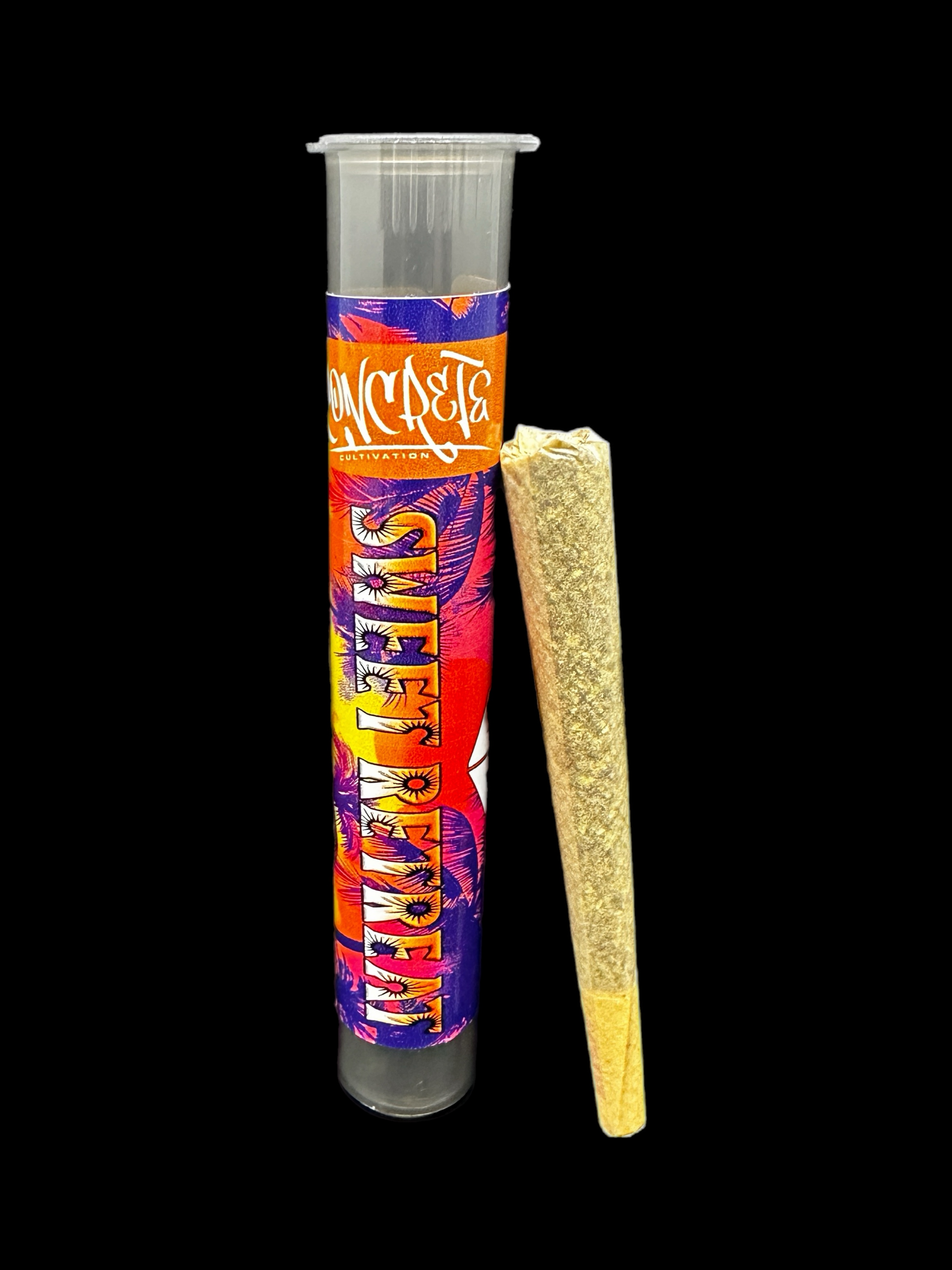 Photograph of product: Concrete Cultivation: Sweet Retreat Pre-roll