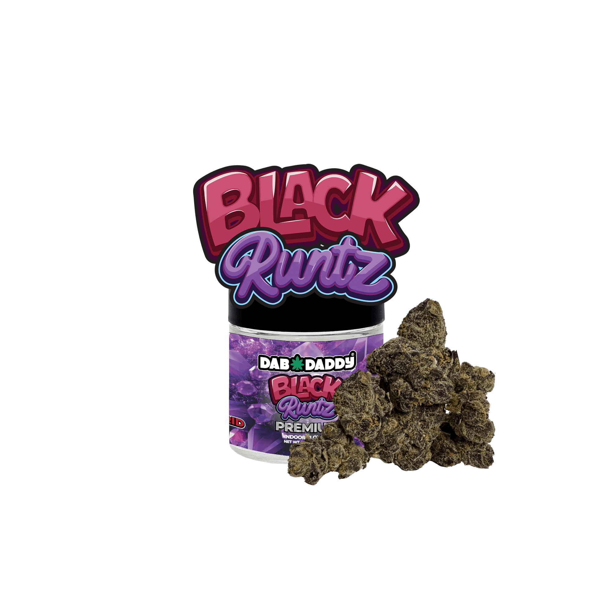 Photograph of product: BLACK RUNTZ - DAB DADDY - INDOOR - 3.5g