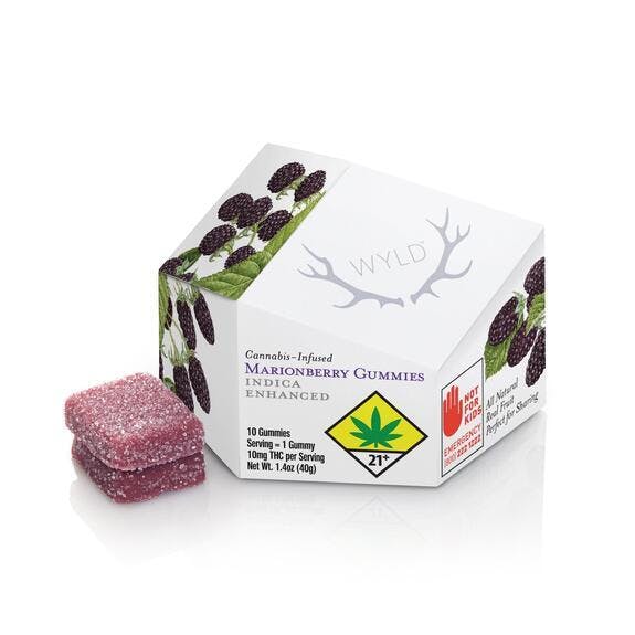 Photograph of product: Marionberry Oui'd Gummies, 10-Pack