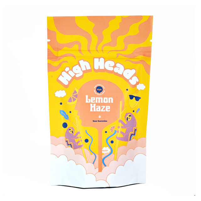 Photograph of product: Lemon Haze Gummies 100mg {723}