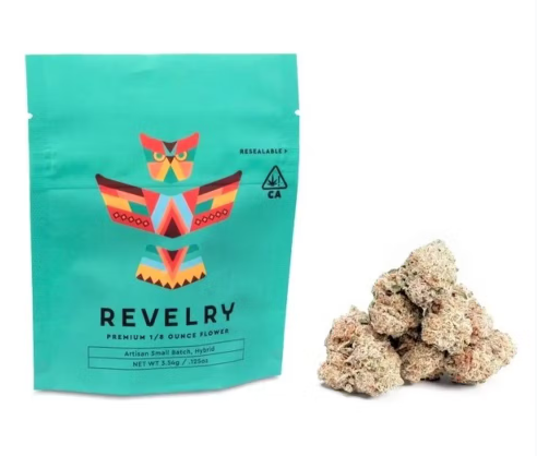 Photograph of product: Revelry Flower 3.5- Forbidden Fruit Cake - 3.5g