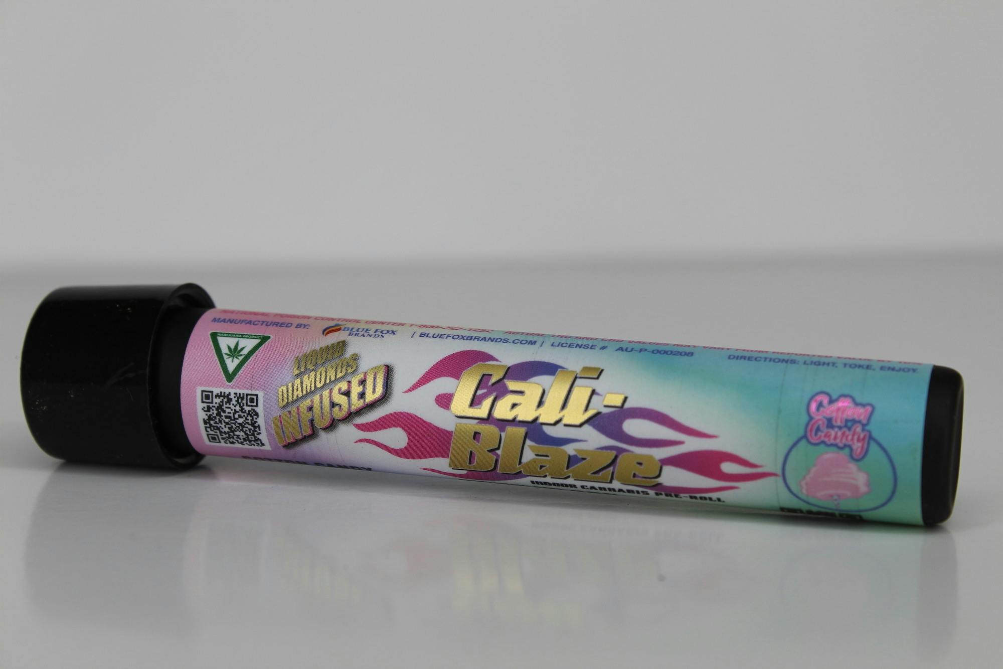Photograph of product: Cali Blaze | Cotton Candy |1.2G Pre Roll