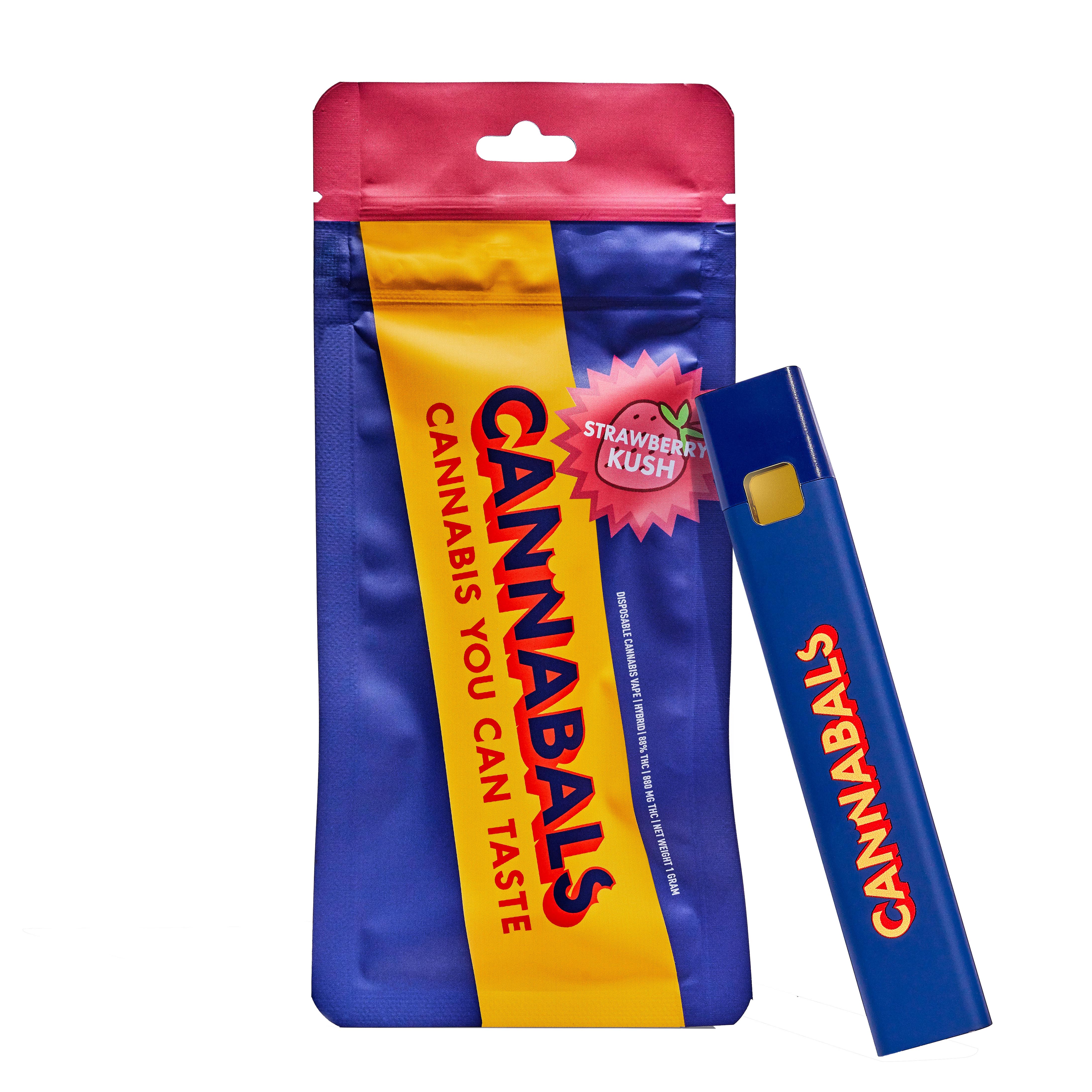 Photograph of product: All-in-One Vape - Strawberry Kush