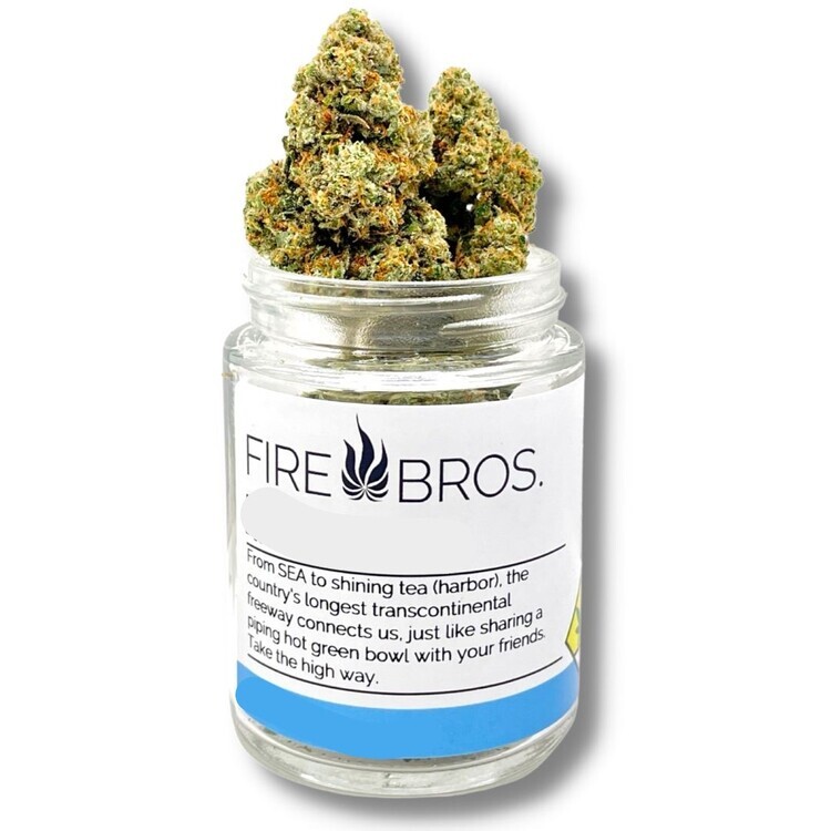 Photograph of product: Cherry Biscotti Flower (Fire Bros) - 3.5g