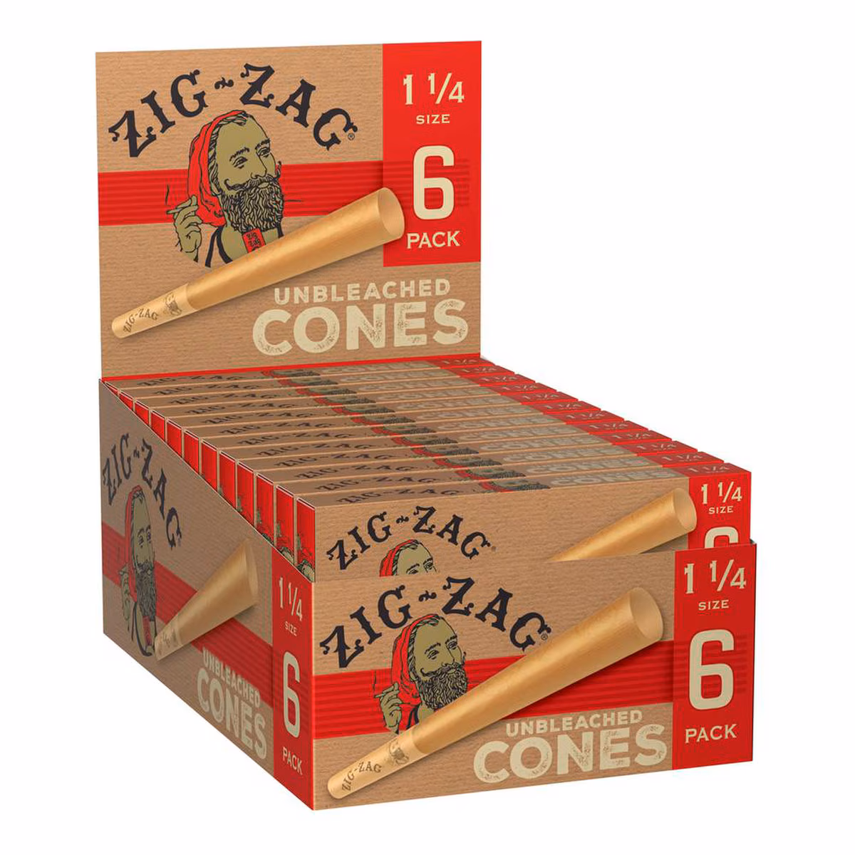 Photograph of product: Zig-Zag Cones - 6 Pack