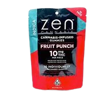 Photograph of product: Zen | Oui'd Fruit Punch Gummies | 100mg