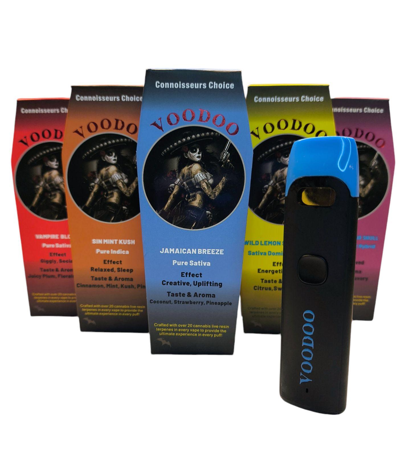 Photograph of product: Voodoo 1g Jamaican Breeze Disposable