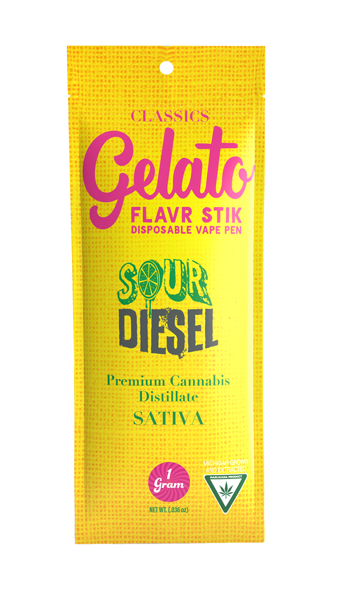 Photograph of product: AU Gelato: Sour Diesel Disposable