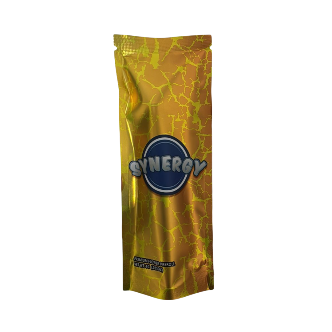 Photograph of product: Synergy- 1g Preroll- Blue Dream