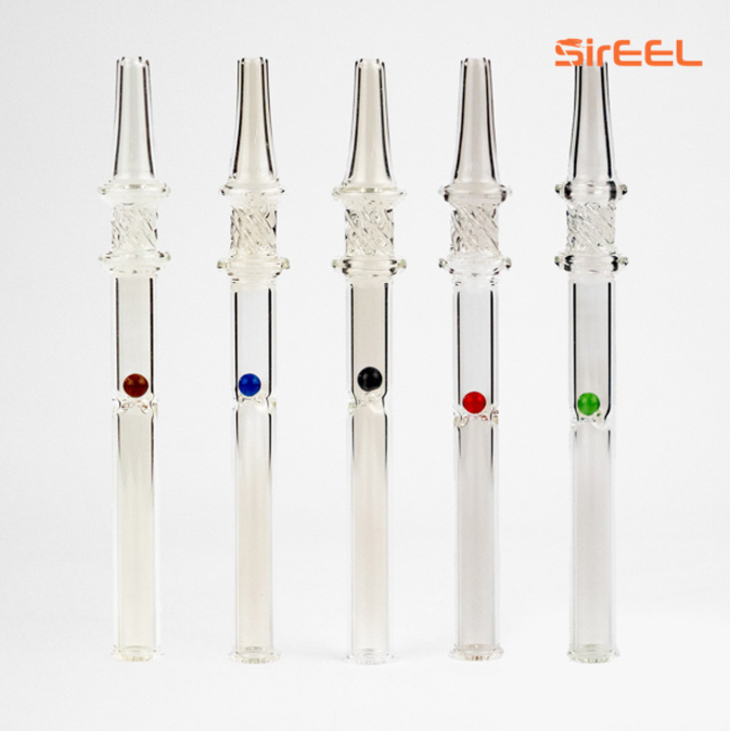 Photograph of product: Jewel Vortex with Spinning Jewel Assorted Colors 6" Dab Straw