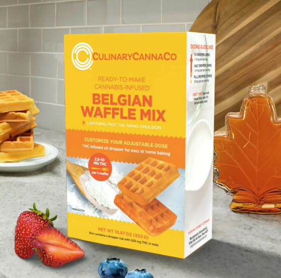 Photograph of product: Belgian Waffle Mix | Fast Acting | 100mg