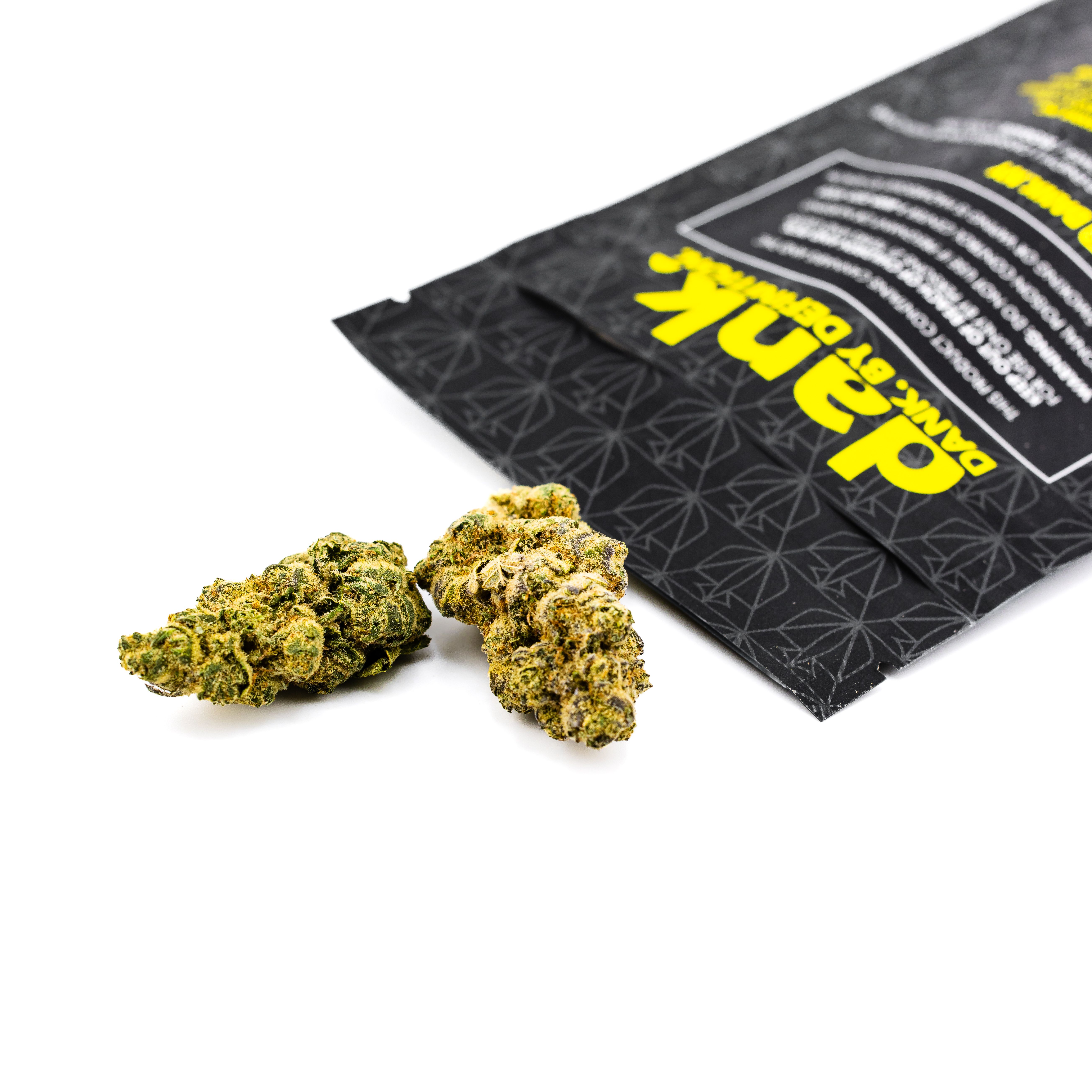 Photograph of product: Dank - Black Mamba - Flower - 3.5g