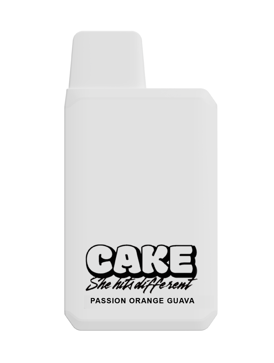 Photograph of product: Cake AIO Designer Distillate Hybrid Pink Guava