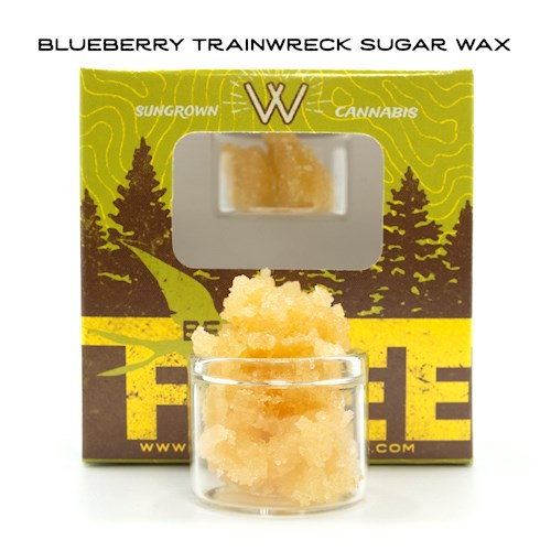 Photograph of product: Blueberry Trainwreck Sugar Wax | 1g
