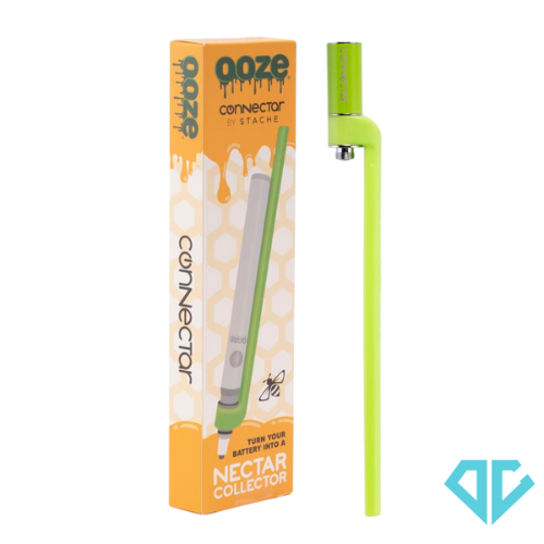 Photograph of product: OOZE x Stache ConNector - 510 Thread Dab Straw Vape Pen Attachment